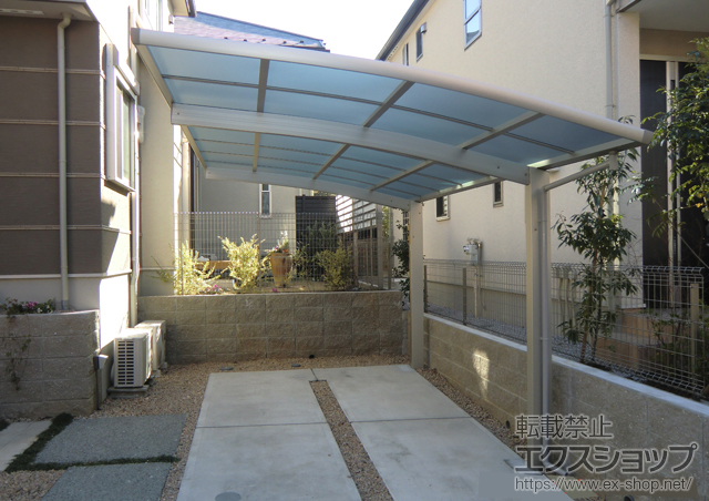 東京都杉並区ののカーポート レイナポートグラン　積雪〜20cm対応 施工例