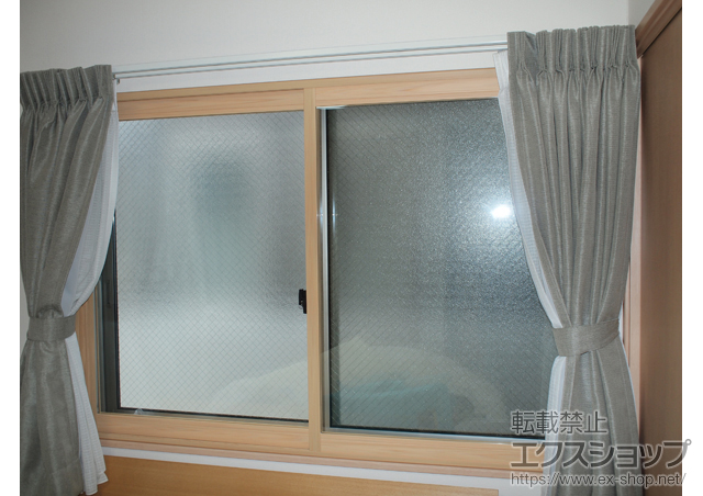 神奈川県藤沢市のの二重窓（内窓） プラマードU 引違い窓2枚建 施工例