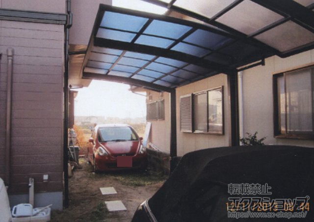 岡山県瀬戸内市ののカーポート レイナポートグラン　積雪〜20cm対応 施工例