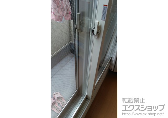 東京都江東区のの二重窓（内窓） インプラス(ダストバリア) 引違い窓2枚建 施工例