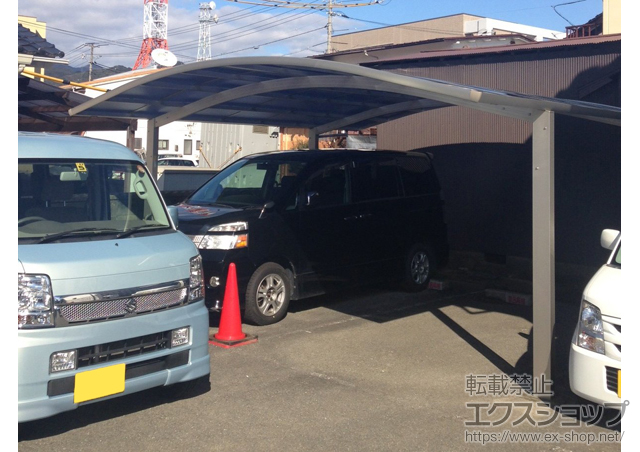 山口県山口市ののカーポート レイナツインポートグラン　積雪〜20cm対応 施工例