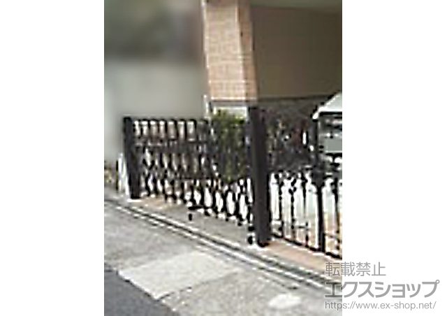 愛知県名古屋市ののカーゲート トリップゲート RB型 ノンレール 片開き 35S 施工例