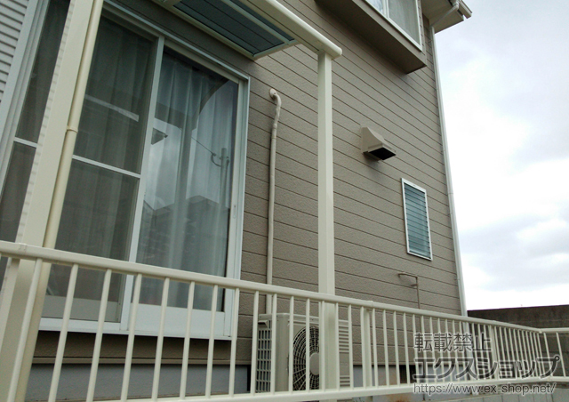 福岡県古賀市ののフェンス・柵 レスティナフェンス21型 自由柱 施工例