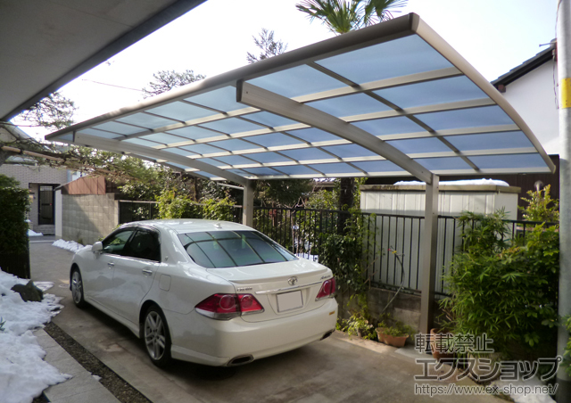 東京都豊島区ののカーポート レイナポートグラン　積雪〜20cm対応 施工例