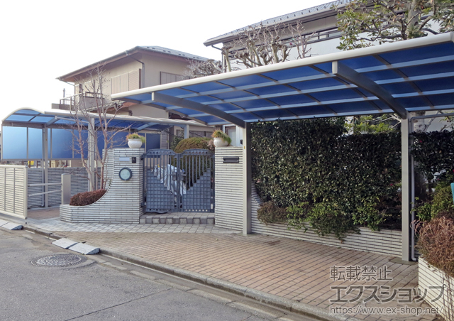 茨城県守谷市ののカーポート レイナポートグラン　積雪〜20cm対応 施工例