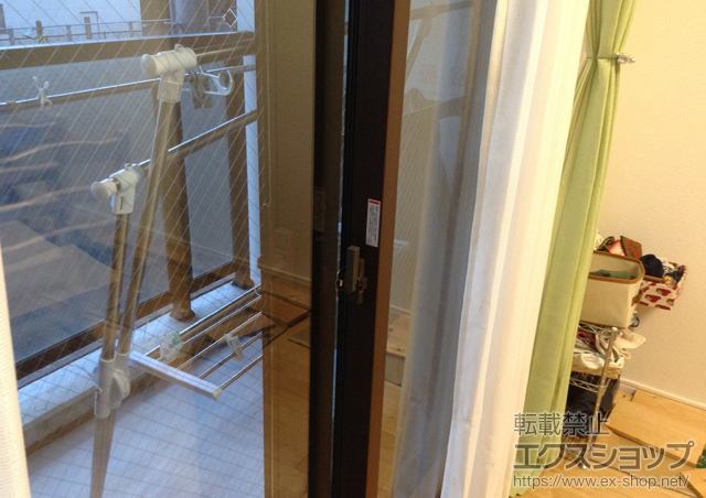 神奈川県川崎市のの二重窓（内窓） インプラス ダストバリア 引違い窓 2枚建 施工例