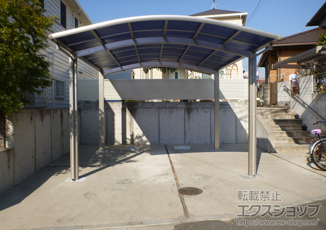 神奈川県茅ヶ崎市ののカーポート レイナツインポートグラン　積雪〜20cm対応 施工例