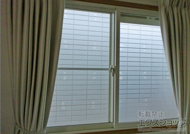 神奈川県横浜市のの二重窓（内窓） インプラス（ダストバリア） 引違窓2枚建 施工例