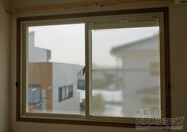 神奈川県横浜市のの二重窓（内窓） インプラス（ダストバリア） 引違窓2枚建 施工例