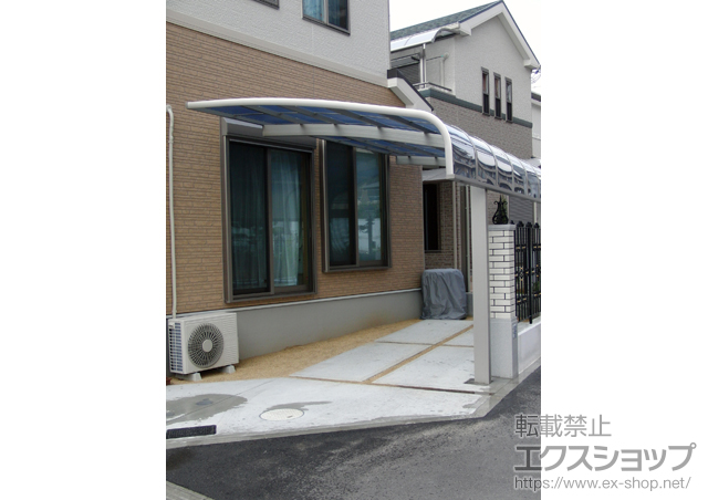 兵庫県宝塚市ののカーポート レイナキャップポートグラン　積雪〜20cm対応 施工例