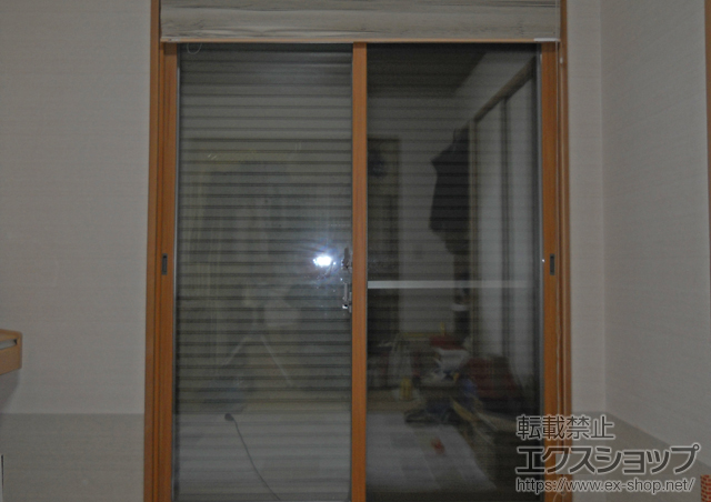 兵庫県神戸市のの二重窓（内窓） インプラス(ダストバリア)引違窓2枚建 施工例