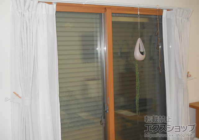 兵庫県神戸市のの二重窓（内窓） インプラス(ダストバリア)引違窓2枚建 施工例