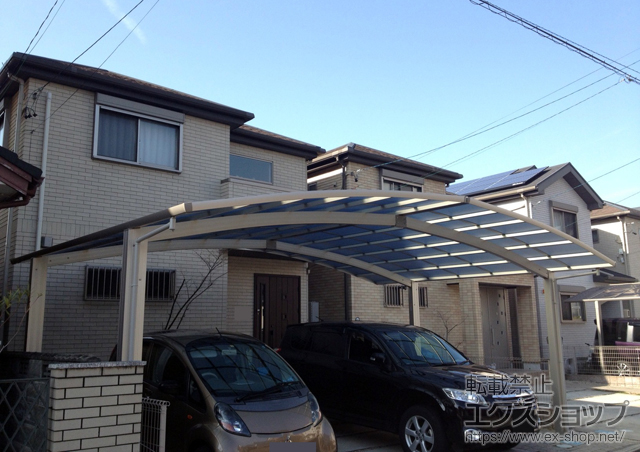 愛知県岡崎市ののカーポート レイナトリプルポートグラン　積雪〜20cm対応 施工例