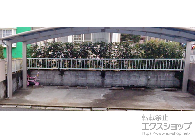 熊本県八代市ののカーポート レイナトリプルポートグラン　積雪〜20cm対応 施工例