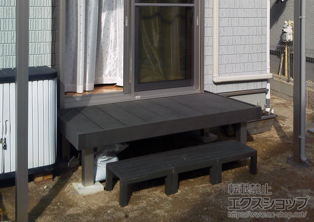 愛知県刈谷市ののウッドデッキ リウッドデッキ200 施工例