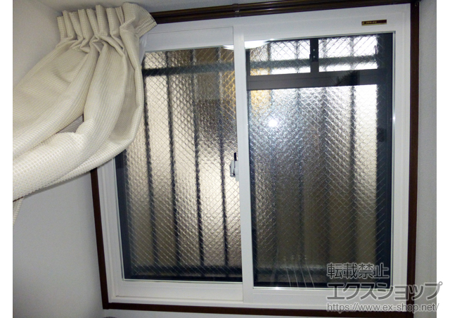 京都府京都市のの二重窓（内窓） プラマードU 引違い窓 2枚建 施工例