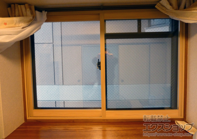 京都府京都市のの二重窓（内窓） プラマードU 引違い窓 2枚建 施工例
