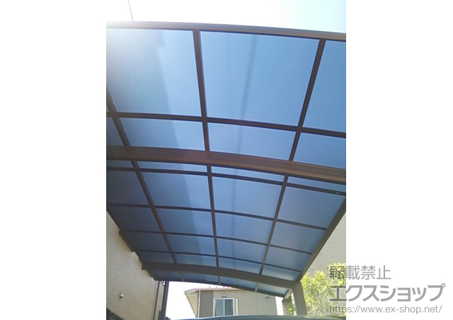 埼玉県久喜市ののカーポート プレシオスポート 積雪〜20cm対応 施工例