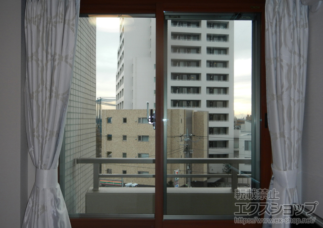 東京都世田谷区のの二重窓（内窓） インプラス ダストバリア 引違い窓 2枚建 施工例