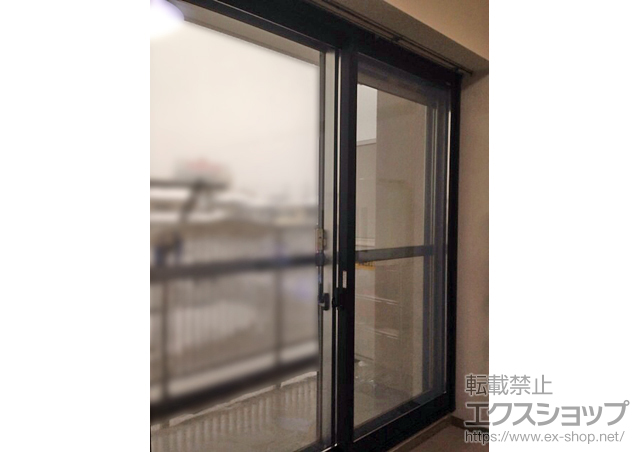 栃木県小山市のの二重窓（内窓） インプラス ダストバリア 引違い窓 2枚建 施工例