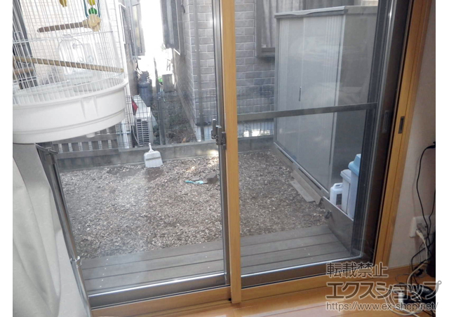 神奈川県海老名市のの二重窓（内窓） インプラス ダストバリア仕様 引違窓 施工例