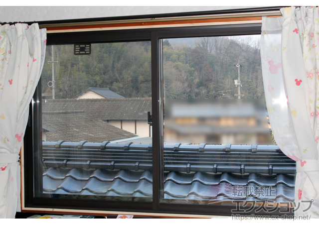 岡山県和気郡和気町のの二重窓（内窓） インプラス ダストバリア仕様 引違窓 2枚建 施工例