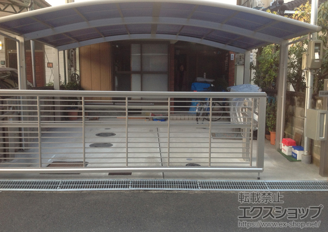 大阪府泉大津市ののカーポート レイナツインポートグラン　積雪〜20cm対応 施工例