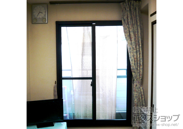 広島県広島市のの二重窓（内窓） インプラス ダストバリア 引違い窓 2枚建 施工例