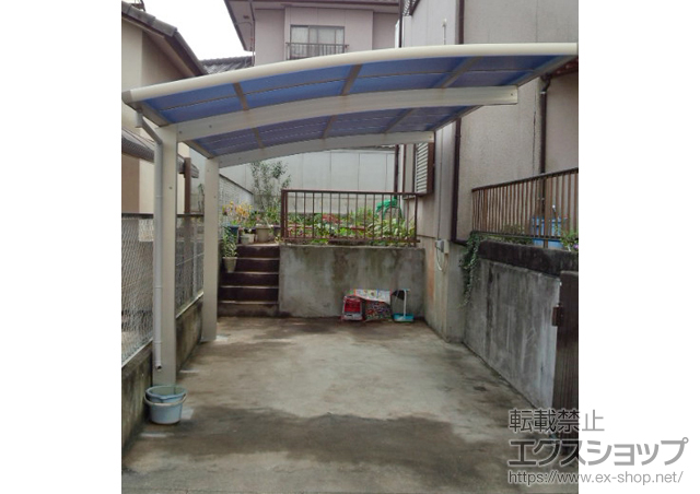 香川県高松市ののカーポート レイナポートグラン　積雪〜20cm対応 施工例