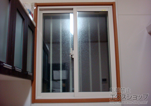 山梨県山梨市のの二重窓（内窓） インプラス(ダストバリア)引き違い窓2枚建て 施工例