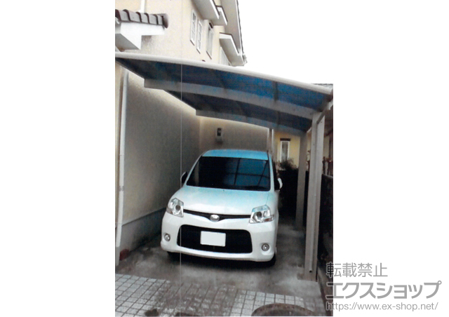 大阪府和泉市ののカーポート プレシオスポート 積雪〜20cm対応 施工例