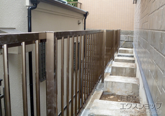 神奈川県横浜市ののフェンス・柵 ハイサモア フリーポールタイプ 施工例