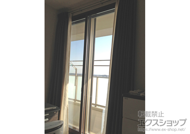 神奈川県相模原市のの二重窓（内窓） インプラス(ダストバリア)引違窓　2枚建 施工例