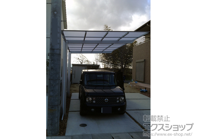 奈良県北葛城郡広陵町ののカーポート アーキフィット 積雪〜20cm対応 施工例