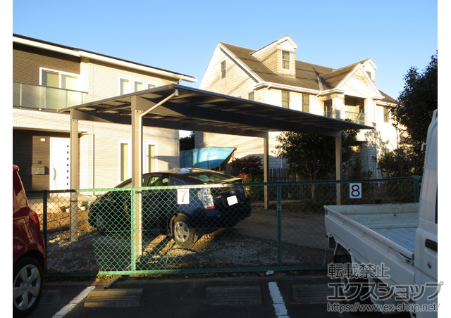 愛知県刈谷市ののカーポート エフルージュ トリプル 積雪〜20cm対応 施工例