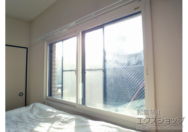 東京都小金井市のの二重窓（内窓） インプラス(ダストバリア)引き違い窓2枚建て 施工例