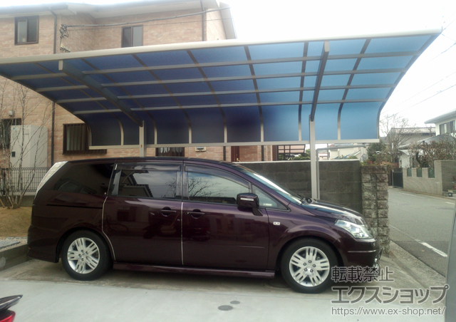 神奈川県横浜市ののカーポート レイナキャップポートグラン　積雪〜20cm対応 施工例