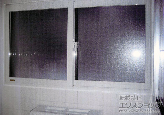 熊本県熊本市のの二重窓（内窓） インプラス ダストバリア仕様 引違窓　浴室仕様 タイル納まり 施工例