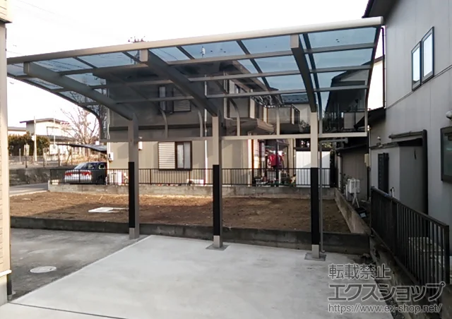 宮城県仙台市のYKKAPのカーポート レイナキャップポートグラン50　積雪～50cm対応 施工例