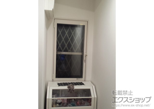 東京都町田市のの二重窓（内窓） インプラス(ダストバリア)開き窓 左吊元 施工例