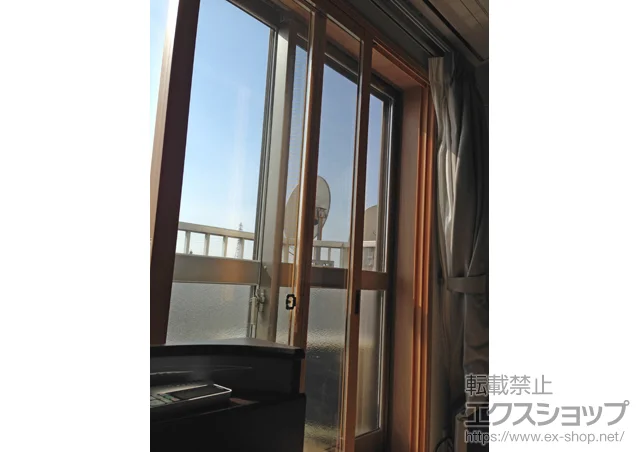 愛知県古屋市のの内窓（二重窓・二重サッシ） インプラス(ダストバリア)引き違い窓2枚建て 施工例
