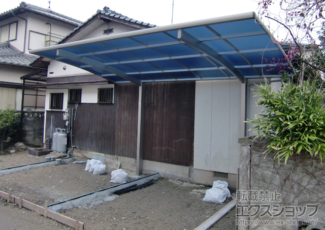 福岡県糟屋郡須恵町ののカーポート プレシオスポート 積雪〜20cm対応 施工例