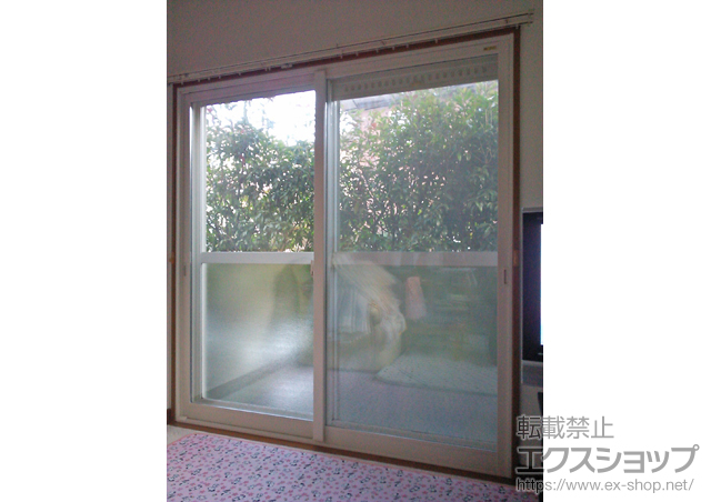 熊本県熊本市のの二重窓（内窓） インプラス ダストバリア仕様 引違い窓 2枚建 施工例