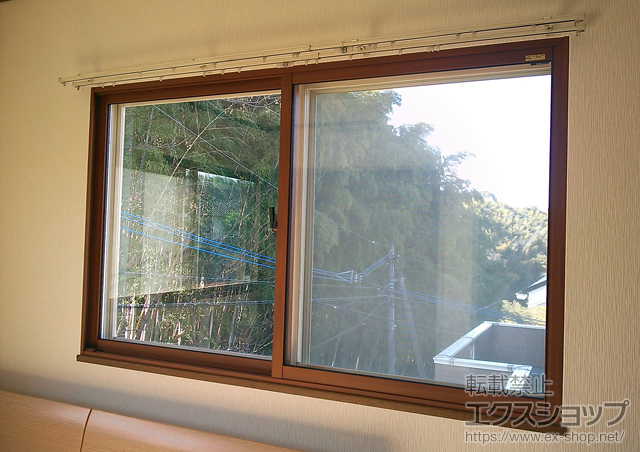 熊本県熊本市のの二重窓（内窓） インプラス ダストバリア仕様 引違い窓 2枚建 施工例