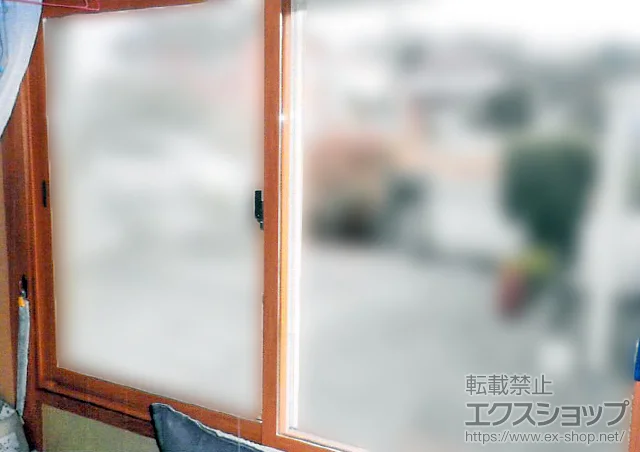 滋賀県甲賀市のLIXIL リクシル（トステム）の内窓（二重窓・二重サッシ） インプラス ダストバリア仕様 引違い窓 施工例