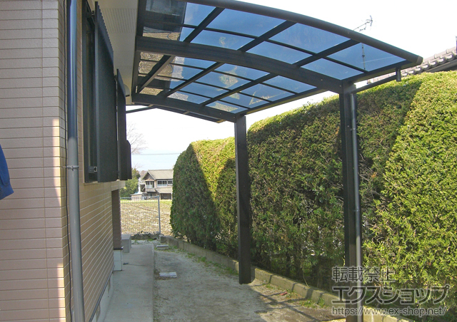 熊本県阿蘇市ののカーポート レイナポートグラン　積雪〜20cm対応 施工例