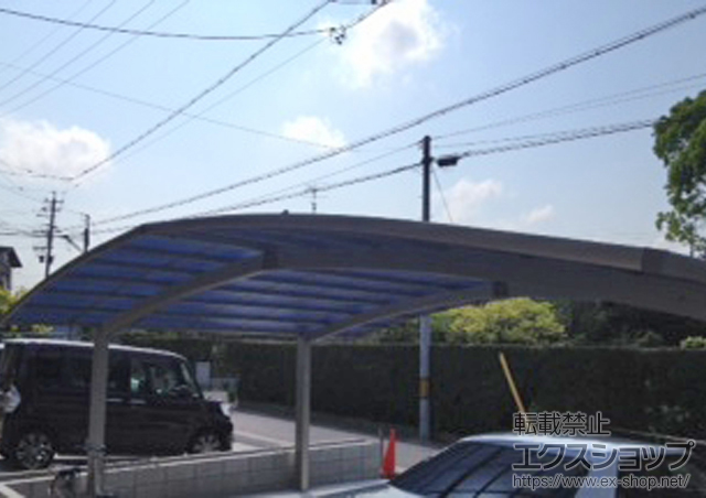 愛知県岡崎市ののカーポート レイナトリプルポートグラン　積雪〜20cm対応 施工例