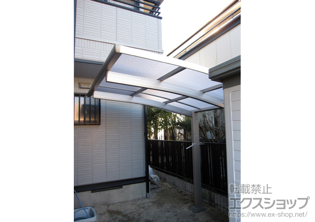 愛知県瀬戸市ののサイクルポート・駐輪場 プレシオスポート ミニ 積雪〜20cm対応 施工例