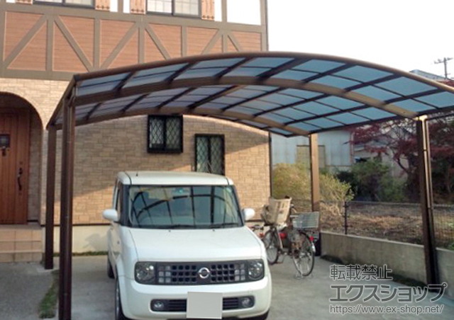 埼玉県さいたま市ののカーポート レイナツインポート 積雪〜20cm対応 施工例