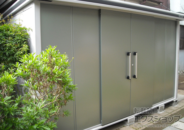 東京都墨田区のの物置・屋外倉庫 エルモ 一般型(LMC-3618GL) 施工例